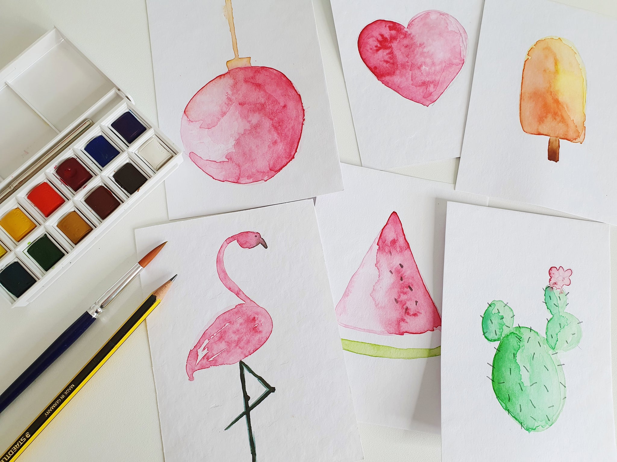 DIY-BOX AQUAREL SCHILDEREN